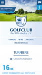 Mobile Screenshot of golfclub-bad-woerishofen.de